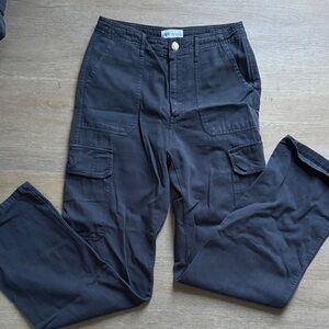 Zara cargo straight leg pants